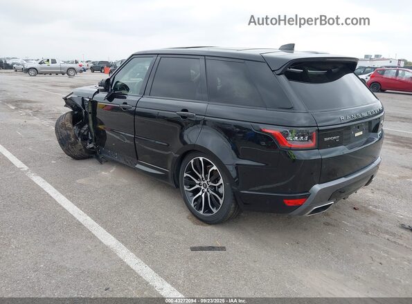 SALWR2SU8MA771648 2021 LAND ROVER RANGE ROVER SPORT Black Trasero izquierdo