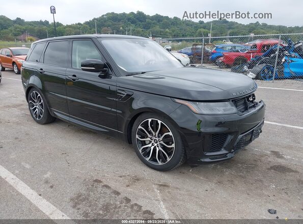 SALWR2SU8MA771648 2021 LAND ROVER RANGE ROVER SPORT Black Delantero derecho