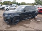2020 Land Rover Range Rover Sport Hse Mhev Черный vin: SALWR2SUXLA883771