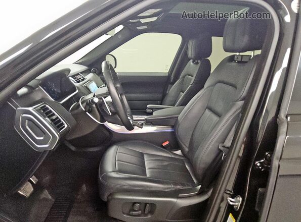 SALWR2SUXNA231655 2022 LAND ROVER RANGE Black წინა სალონის ხედი