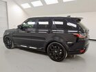 2022 Land Rover Range Rover Sport Hse Silver Edition Black vin: SALWR2SUXNA231655
