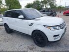 2016 Land Rover Range Rover Sport 3.0l V6 Supercharged Hse Белый vin: SALWR2VF8GA634128