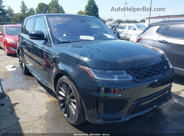 SALWS2RU1LA707072 2020 LAND ROVER RANGE ROVER SPORT Черный Передняя правая четверть