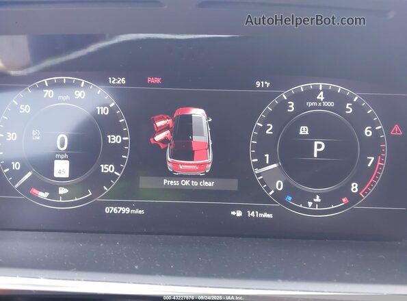 SALWS2RU1LA707072 2020 LAND ROVER RANGE ROVER SPORT Черный Вид задних сидений