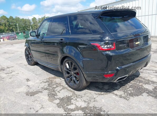 SALWS2RU6NA235664 2022 LAND ROVER RANGE ROVER SPORT Черный Задняя левая четверть