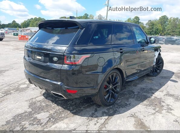 SALWS2RU6NA235664 2022 LAND ROVER RANGE ROVER SPORT Черный Задняя правая четверть
