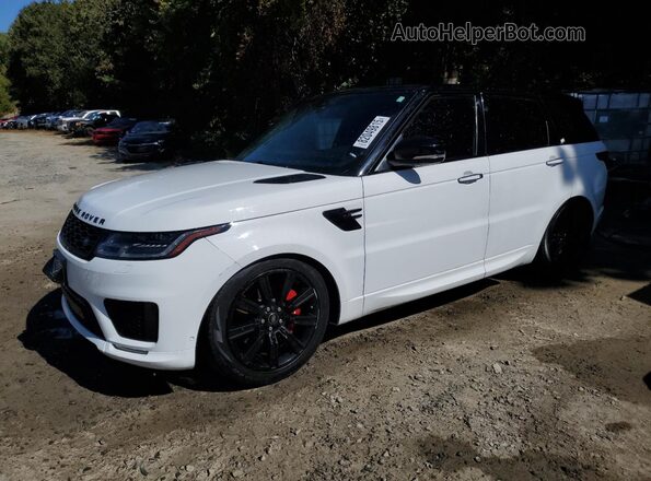 SALWS2RU9NA203341 2022 LAND ROVER RANGE Белый Передняя левая четверть