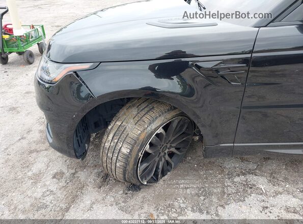 SALWV2SEXNA228596 2022 LAND ROVER RANGE ROVER SPORT Black Widok z przodu