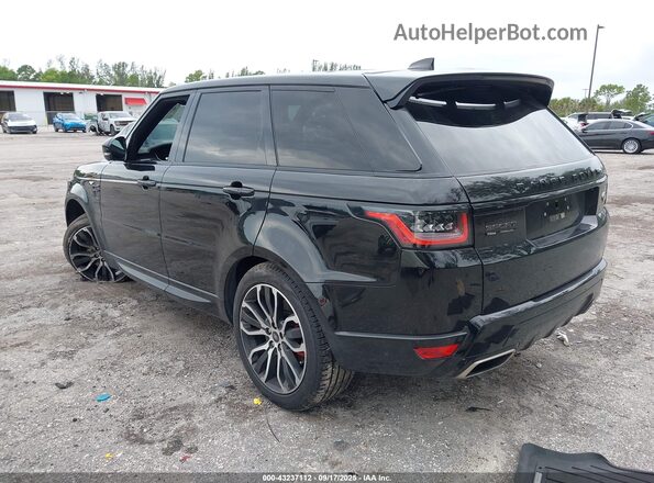 SALWV2SEXNA228596 2022 LAND ROVER RANGE ROVER SPORT Black Tył lewy