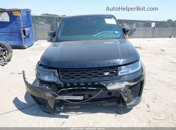 SALWZ2RE2NA230384 2022 LAND ROVER RANGE ROVER SPORT Black Вид спереду
