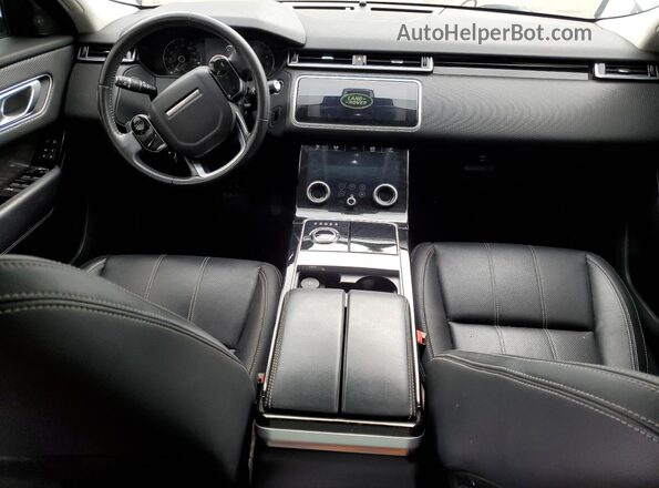 SALYB2RV0JA720426 2018 LAND ROVER RANGE Black Widok deski rozdzielczej