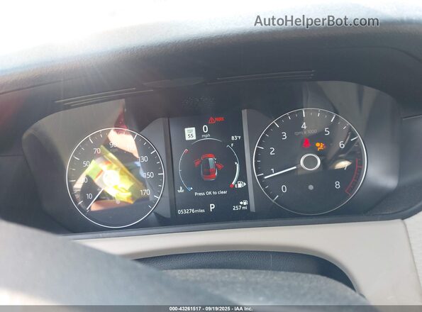SALYK2FV0LA282224 2020 LAND ROVER RANGE ROVER VELAR Черный Вид задних сидений