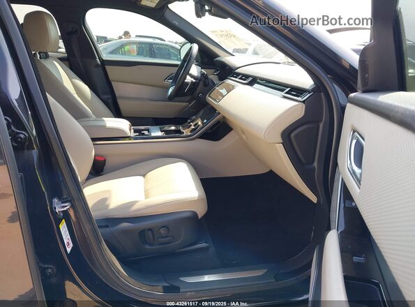 SALYK2FV0LA282224 2020 LAND ROVER RANGE ROVER VELAR Черный Вид салона спереди