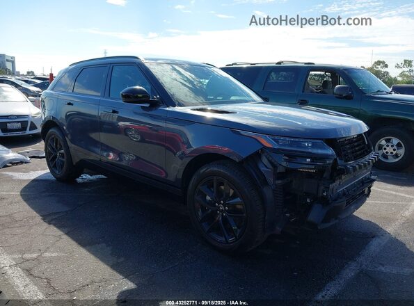 SALYL2EX9SA800569 2025 LAND ROVER RANGE ROVER VELAR Light Blue Передняя правая четверть