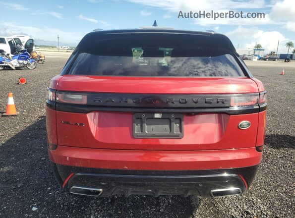 SALYT2EU2PA363530 2023 LAND ROVER RANGE Red Vista trasera