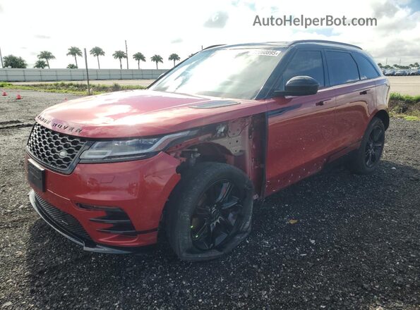 SALYT2EU2PA363530 2023 LAND ROVER RANGE Red Vista tres cuartos delantera izquierda