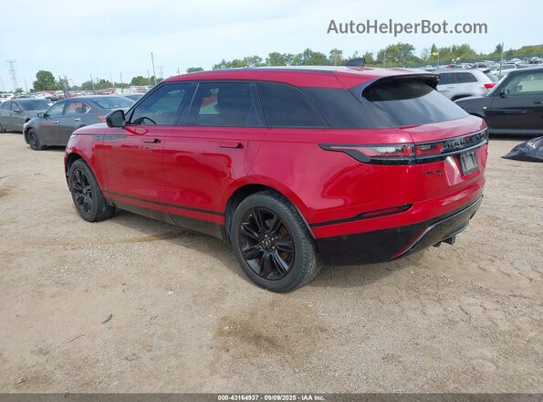 SALYT2EX1MA316687 2021 LAND ROVER RANGE ROVER VELAR Красный Задняя левая четверть