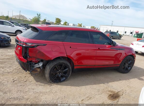 SALYT2EX1MA316687 2021 LAND ROVER RANGE ROVER VELAR Красный Вид задней части салона