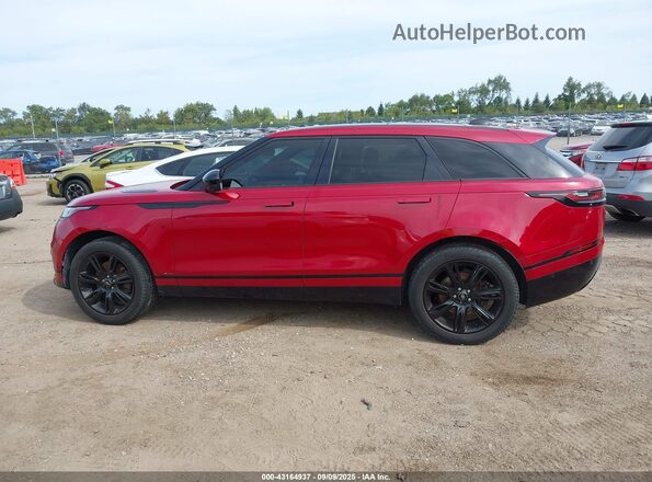 SALYT2EX1MA316687 2021 LAND ROVER RANGE ROVER VELAR Красный Панорамный вид салона 360°