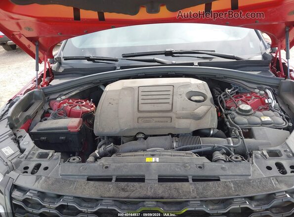 SALYT2EX1MA316687 2021 LAND ROVER RANGE ROVER VELAR Красный Вид сзади