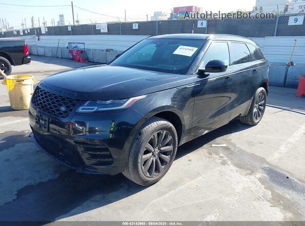 SALYT2EX9NA333884 2022 LAND ROVER RANGE ROVER VELAR Black Przód lewy