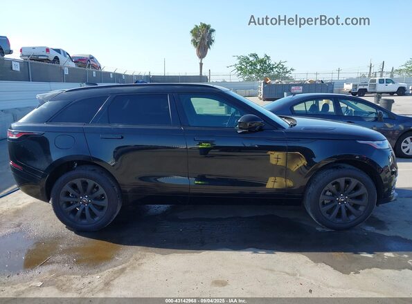 SALYT2EX9NA333884 2022 LAND ROVER RANGE ROVER VELAR Black Widok wnętrza z tyłu