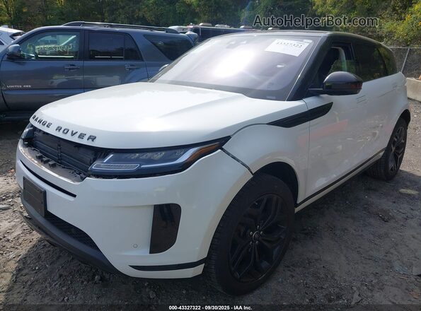 SALZJ2FX3LH041029 2020 LAND ROVER RANGE ROVER EVOQUE Белый Передняя левая четверть