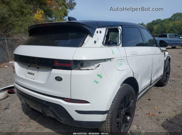 SALZJ2FX3LH041029 2020 LAND ROVER RANGE ROVER EVOQUE Белый Задняя правая четверть