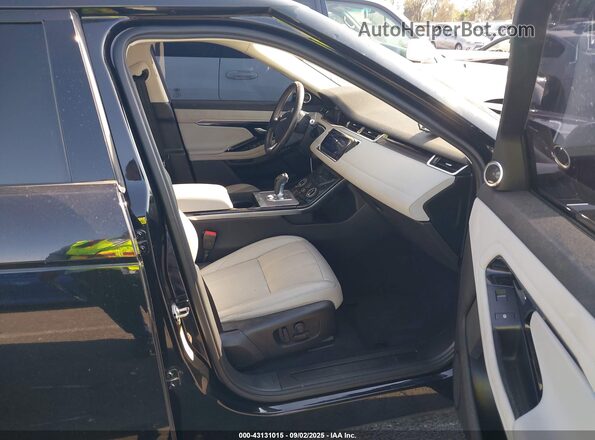 SALZJ2FX6LH119142 2020 LAND ROVER RANGE ROVER EVOQUE Black წინა სალონის ხედი