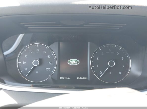 SALZJ2FX8LH041544 2020 LAND ROVER RANGE ROVER EVOQUE Silver Widok tylnych siedzeń
