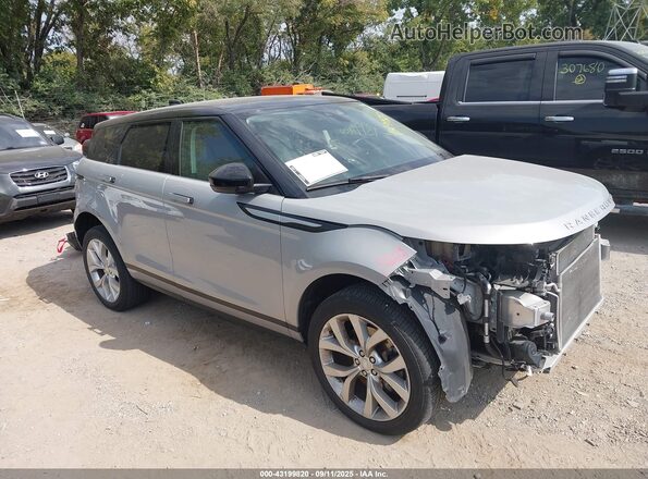 SALZP2FX0LH066999 2020 LAND ROVER RANGE ROVER EVOQUE Silver Передня права чверть