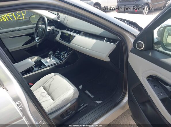SALZP2FX0LH066999 2020 LAND ROVER RANGE ROVER EVOQUE Silver Вид салону спереду