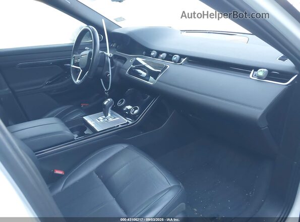 SALZP2FX1MH131828 2021 LAND ROVER RANGE ROVER EVOQUE White Widok wnętrza z przodu