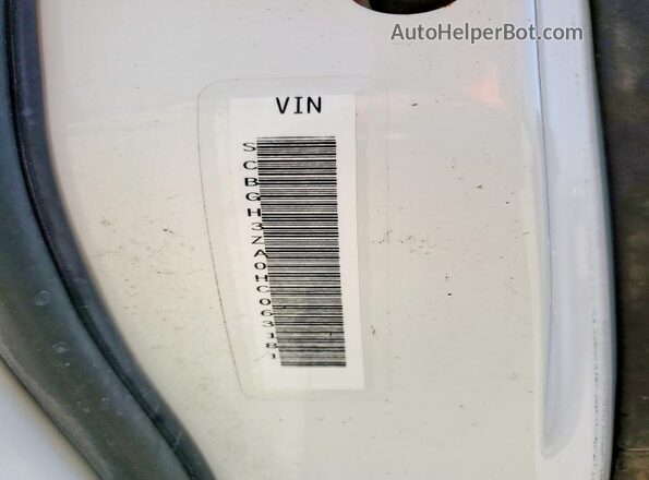 SCBGH3ZA0HC063181 2017 BENTLEY OTHER White Vista interior de 360 grados