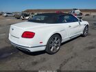 2016 Bentley Continental Gt W12 White vin: SCBGU3ZA8GC054352