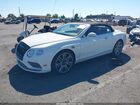 2016 Bentley Continental Gt W12 White vin: SCBGU3ZA8GC054352