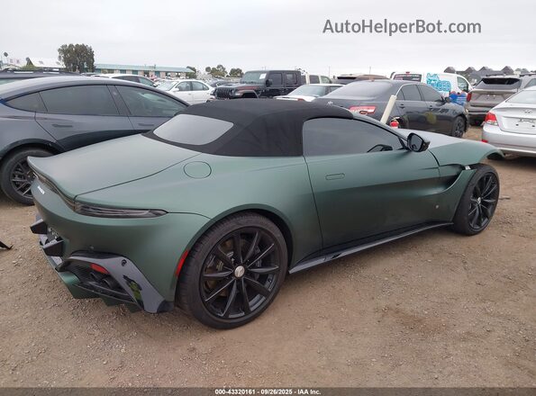 SCFSMGBW7MGP05268 2021 ASTON MARTIN VANTAGE Green Rear right