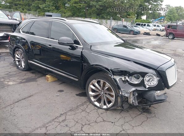 SJAAC2ZV0HC014188 2017 BENTLEY BENTAYGA Черный Передняя правая четверть