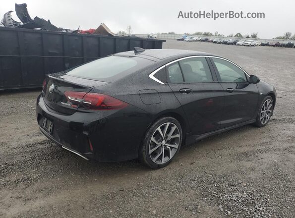 W04GS6SS3J1166044 2018 BUICK REGAL Black უკანა მარჯვენა