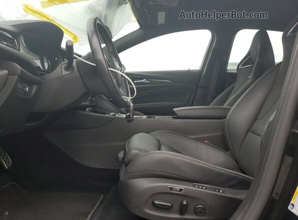 W04GS6SS3J1166044 2018 BUICK REGAL Black წინა სალონის ხედი