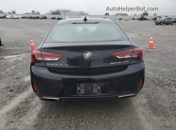 W04GS6SS3J1166044 2018 BUICK REGAL Black უკანა ხედი