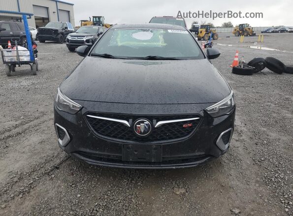 W04GS6SS3J1166044 2018 BUICK REGAL Black წინა ხედი