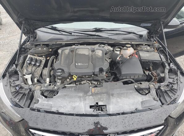 W04GS6SS3J1166044 2018 BUICK REGAL Black უკანა სალონის ხედი