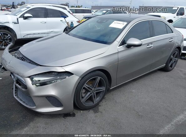W1K3G4EB2LW043854 2020 MERCEDES-BENZ A 220 Champagne Передняя левая четверть