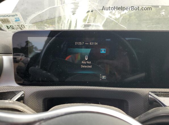 W1K3G4EB4NJ331844 2022 MERCEDES-BENZ A Black Vista del cuadro de instrumentos