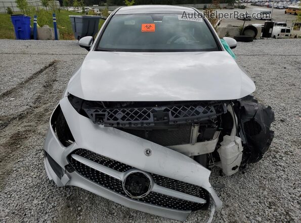 W1K3G4EB4NJ340673 2022 MERCEDES-BENZ A Silver წინა ხედი