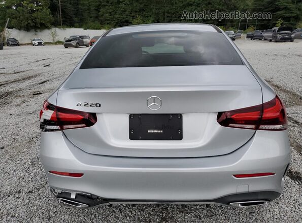 W1K3G4EB4NJ340673 2022 MERCEDES-BENZ A Silver უკანა ხედი