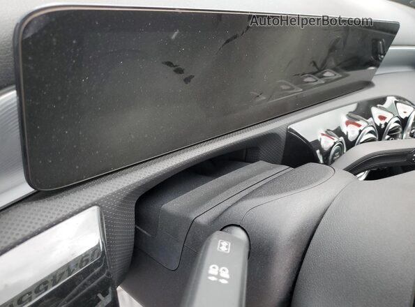 W1K3G4EB4NJ340673 2022 MERCEDES-BENZ A Silver ხელსაწყოთა პანელის ხედი