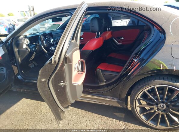 W1K3G4EB6NJ372539 2022 MERCEDES-BENZ A 220 Черный Вид наклейки с VIN-кодом
