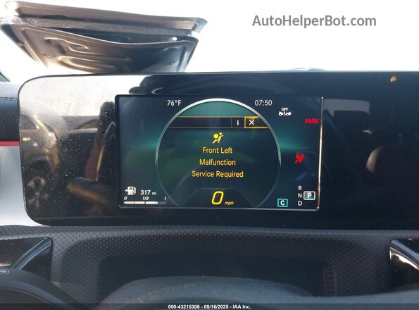 W1K3G4EB6NJ372539 2022 MERCEDES-BENZ A 220 Черный Вид задних сидений